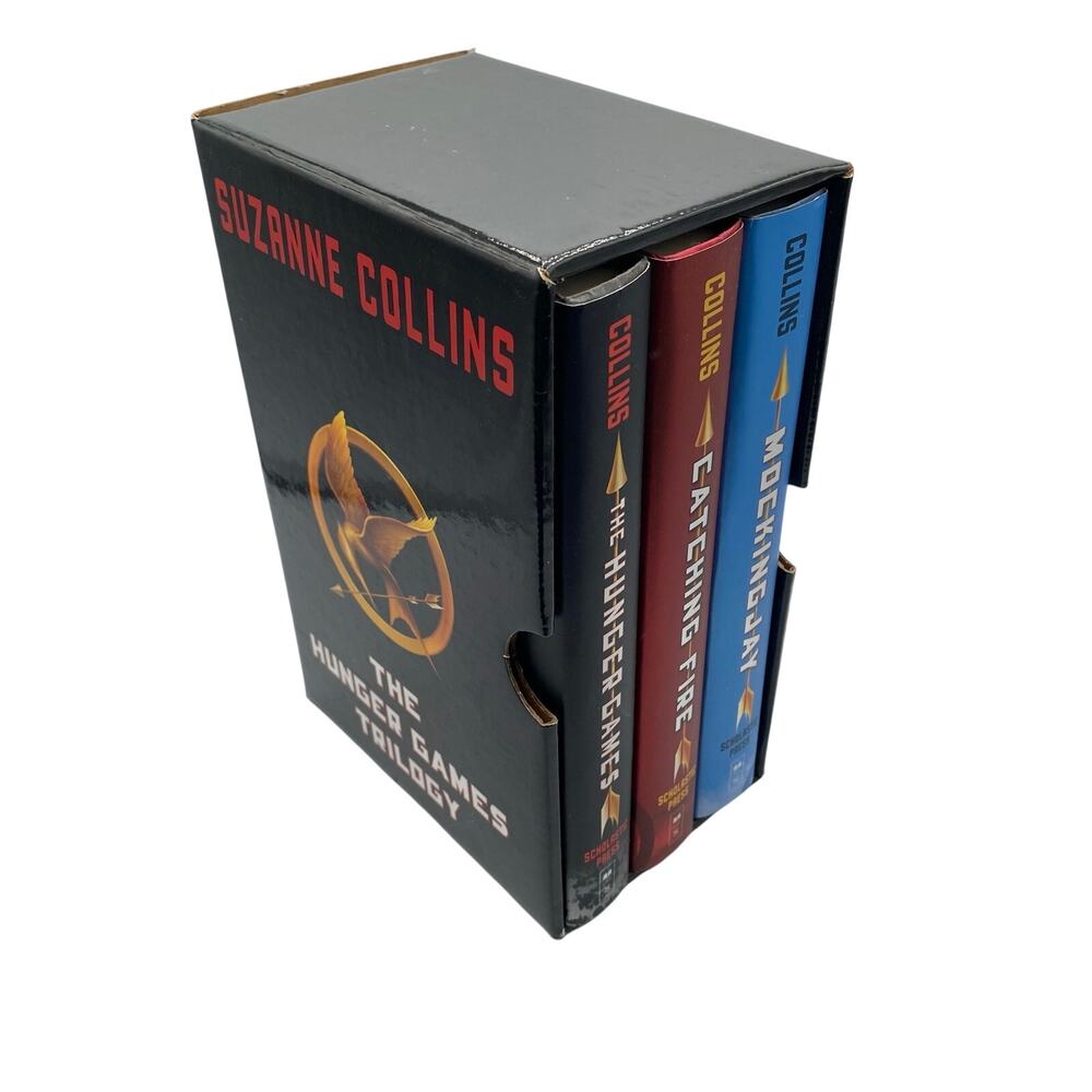 The Hunger Games Trilogy Boxed Set First Edition Hardcover Dust Jackets